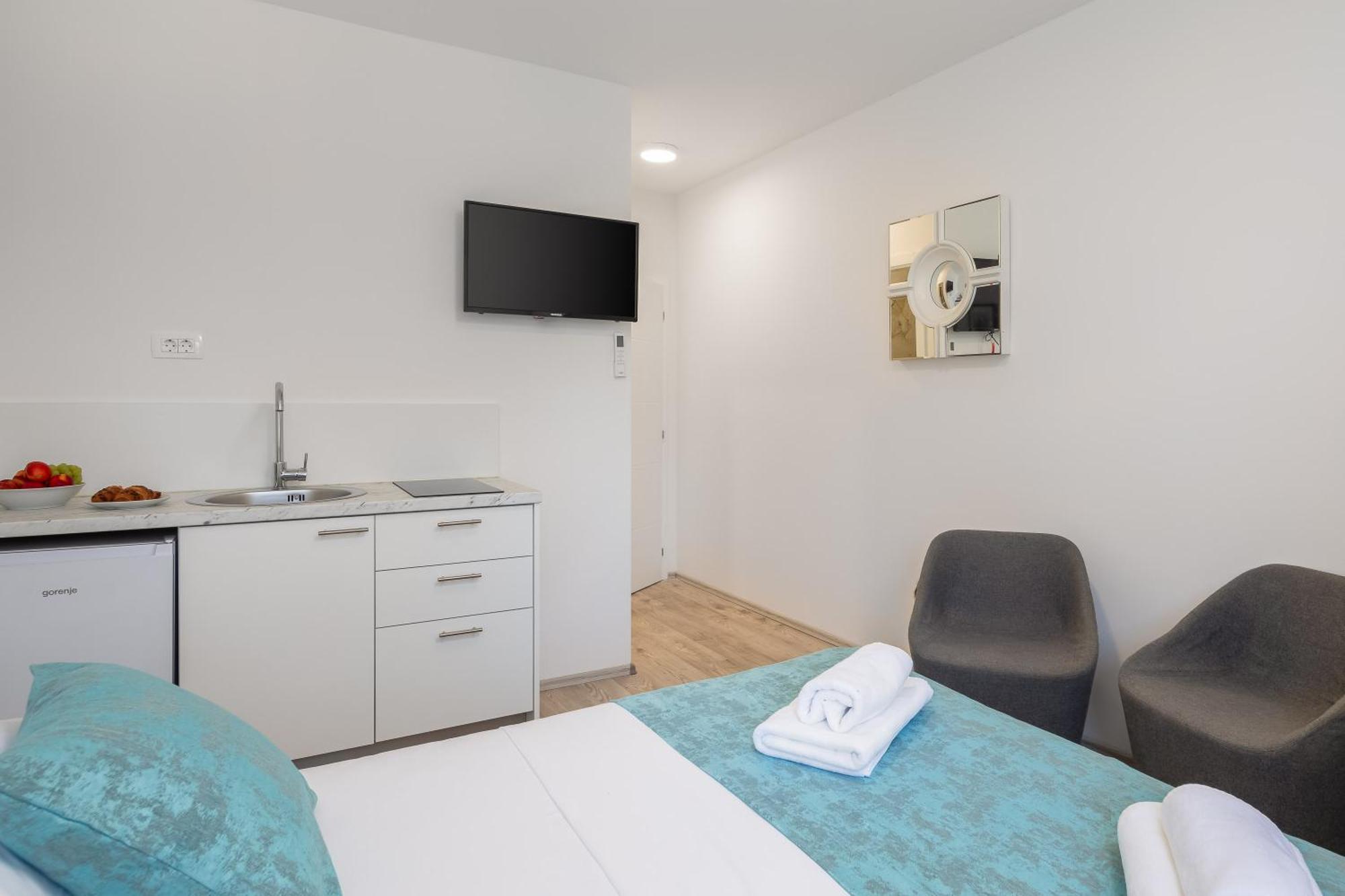 Beachfront Apartments Providenca With Free Parking マカルスカ 部屋 写真