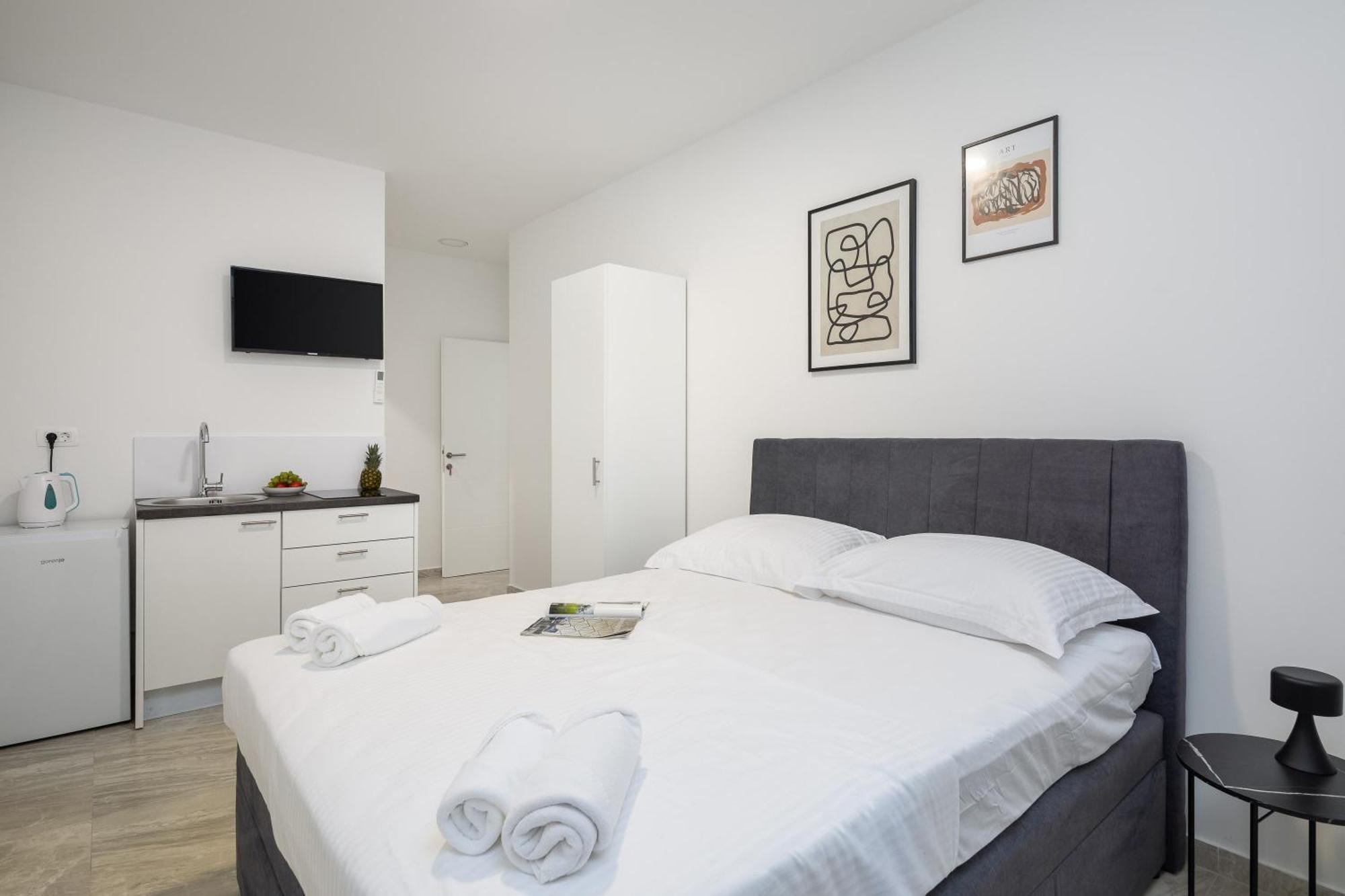 Beachfront Apartments Providenca With Free Parking マカルスカ 部屋 写真